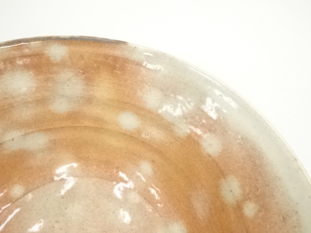 番浦史郎 金彩紅葉文茶碗 共箱 もみじ 抹茶碗 茶碗 茶道具 道具 ] - 道具 番浦史郎造 粉引茶碗（共箱） | ネットショップ圭